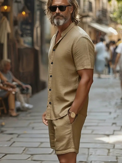 [COMPRA 1 Y LLEVATE 2] - La Costa | Conjunto Doble – Elegancia con Corte Relajado y Tejido Premium