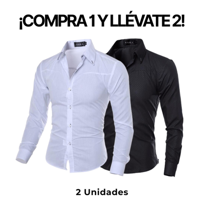 [COMPRA 1 Y LLEVATE 2] - Merlani | Camisa Social para Hombre