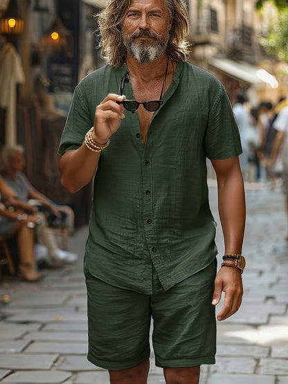 [COMPRA 1 Y LLEVATE 2] - La Costa | Conjunto Doble – Elegancia con Corte Relajado y Tejido Premium